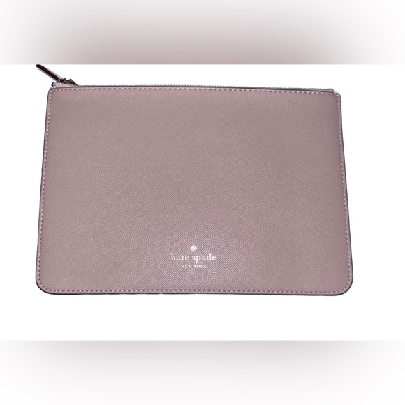 kate spade Handbags - Kate Spade New York Cameron Street Sima clutch in a pink/blush Saffiano leather